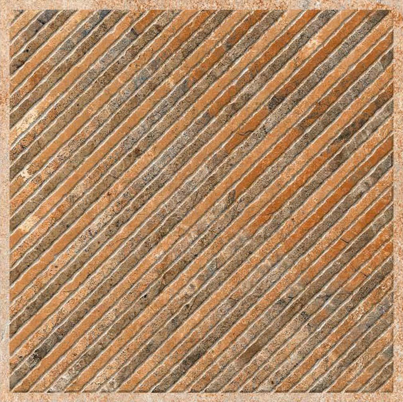 Astrix Orange 40x40cm Porcelain Floor Tile (Parking Series)
