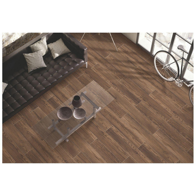 Ascot Cafe 20x120cm Porcelain Wall and Floor Tile (Wood Collection)