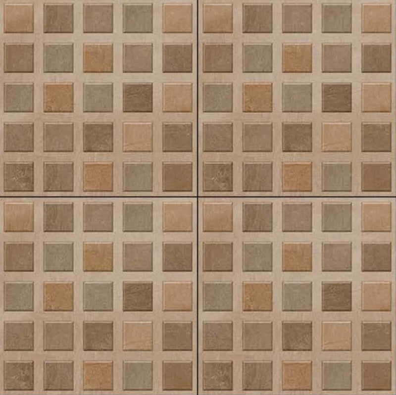 Bellagio Choco 40x40cm Porcelain Floor Tile (Parking Series)