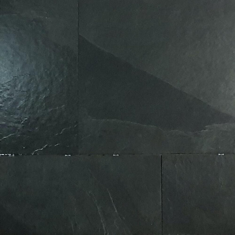 Brasilian Black Rectified Matt Porcelain 20mm Indoor and Outdoor Floor Tile