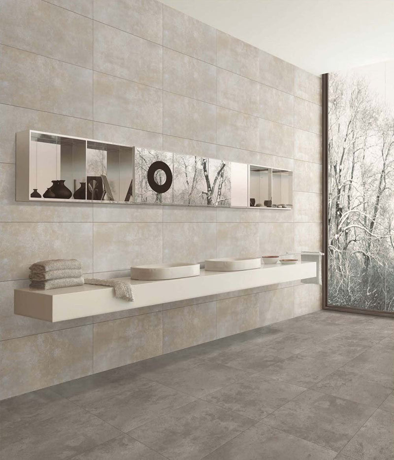 Caustic Iron 30x60cm Porcelain Wall and Floor Tile (GVT Series)