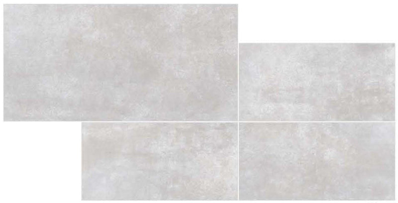 Caustic White 30x60cm Porcelain Wall and Floor Tile (GVT Series)