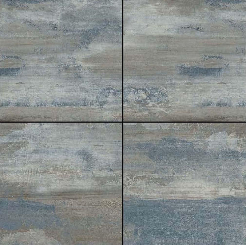 Cloud Blue 40x40cm Porcelain Floor Tile (Parking Series)