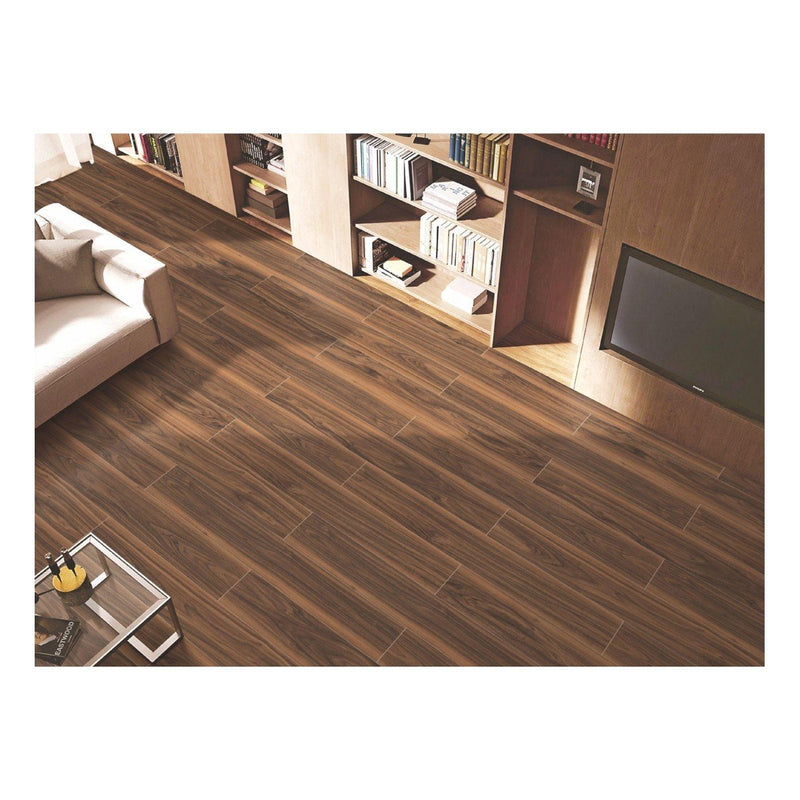 Classic Wood Brown 20x120cm Porcelain Wall and Floor Tile (Wood Collection)