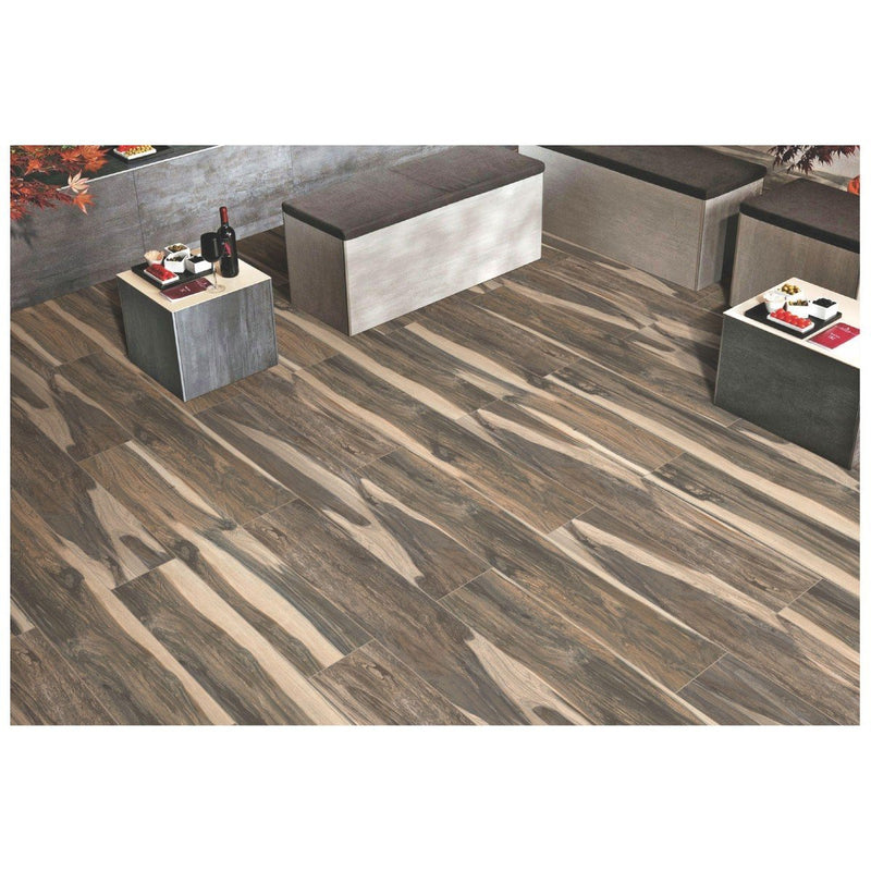Coster Wood Copper 20x120cm Porcelain Wall and Floor Tile (Wood Collection)