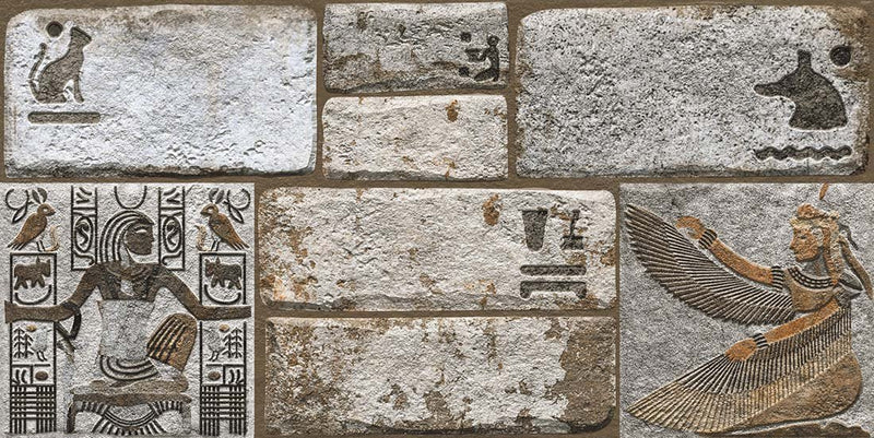 Egypto White 30x60cm Porcelain Wall Tile (Elevation Series)