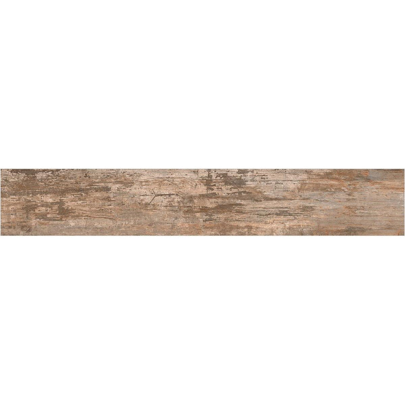 Iron Wood Rust 20x120cm Porcelain Wall and Floor Tile (Wood Collection)