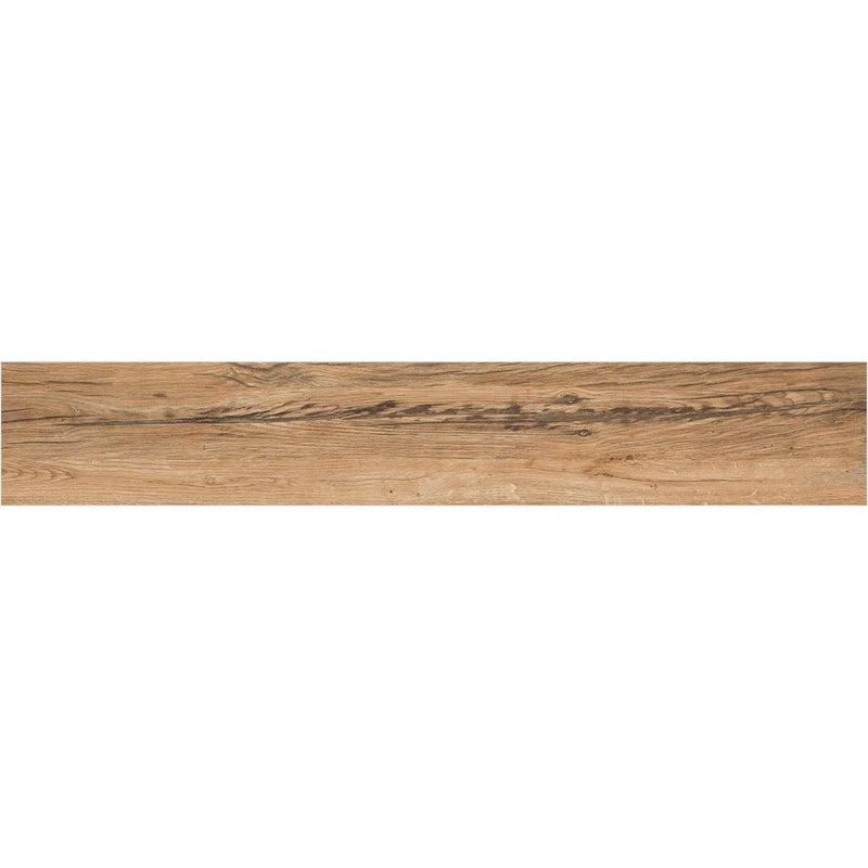 Marine Wood Brown 20x120cm Porcelain Wall and Floor Tile (Wood Collection)