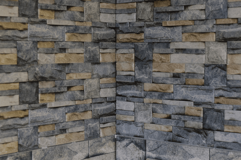 Quartz Sky Split Face Rectified Matt Porcelain 300x600mm Wall Tile - Decoridea