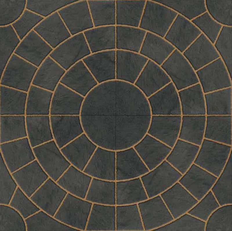 Rainbow Black 40x40cm Porcelain Floor Tile (Parking Series)