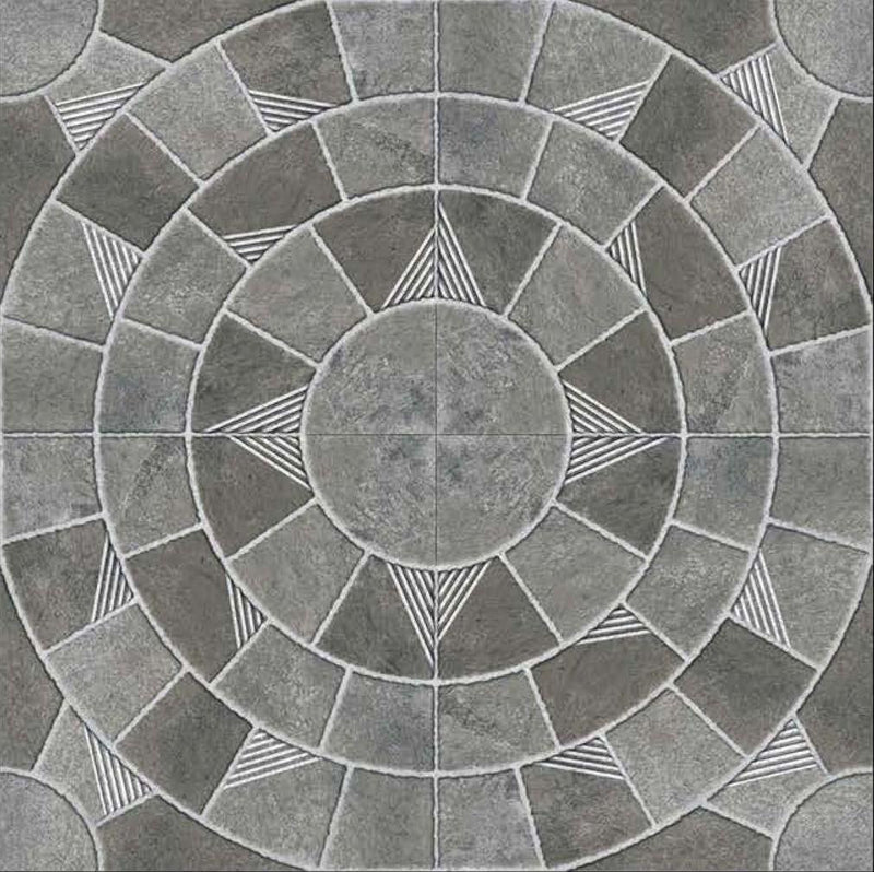 Rainbow Grey 40x40cm Porcelain Floor Tile (Parking Series)