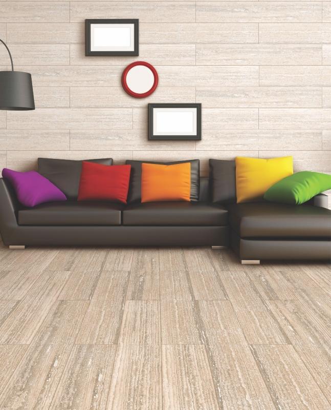 Romania Beige 20x120cm Porcelain Wall and Floor Tile (Wood Collection)