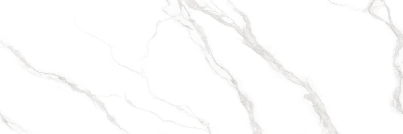 Statuario Calacatta 18mm Rectified Large Format Polished Stone Effect Porcelain Worktop 800x2400mm Tiles