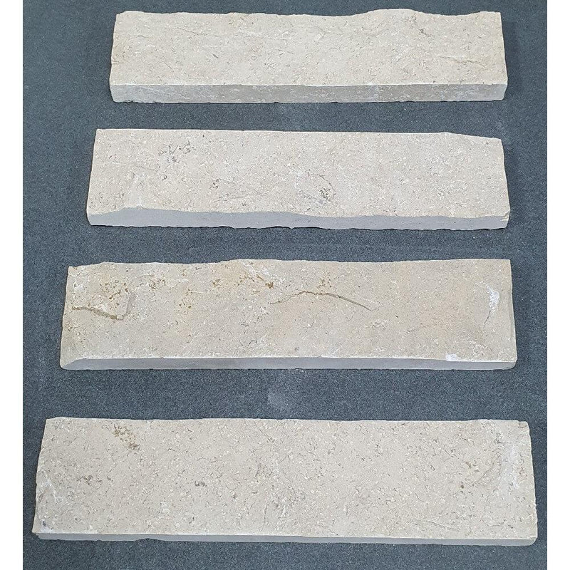 Sinia Pearl Natural Stone Marble Split Face 300x70mm Decorative Wall Tile