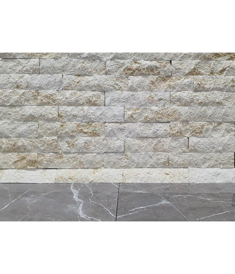 Sunny Mania Natural Stone Marble Split Face 300x70mm Decorative Wall Tile