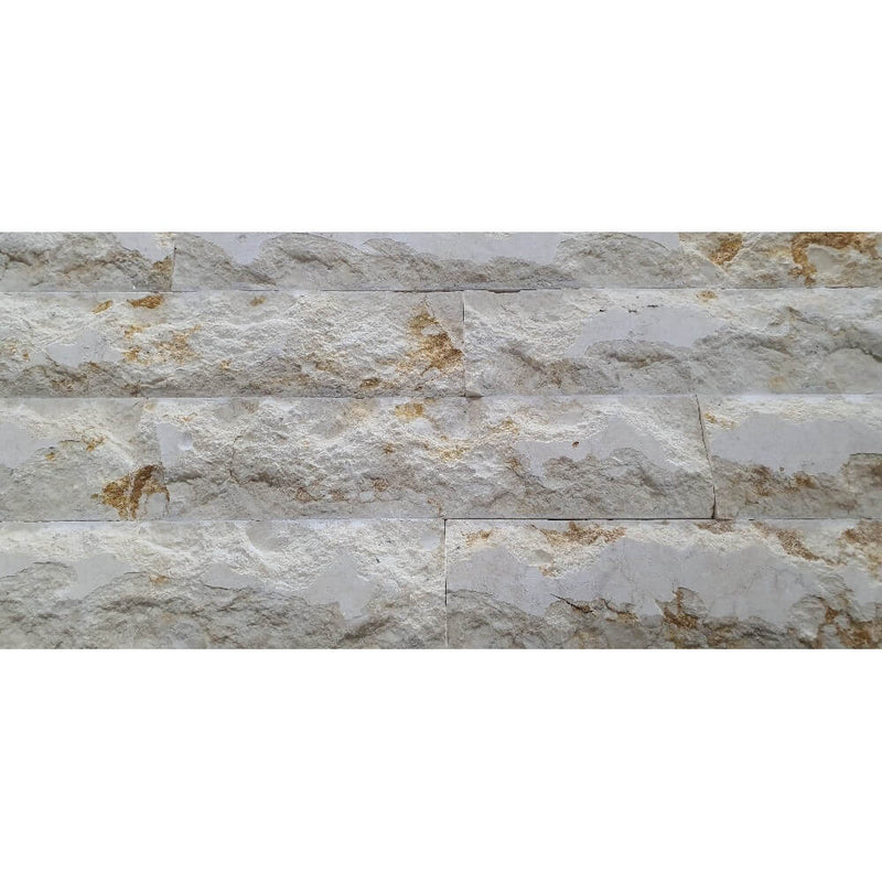 Sunny Medium Natural Stone Marble Split Face 300x70mm Decorative Wall Tile