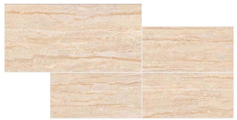 Travertino Gold 30x60cm Porcelain Wall and Floor Tile (PGVT Series)