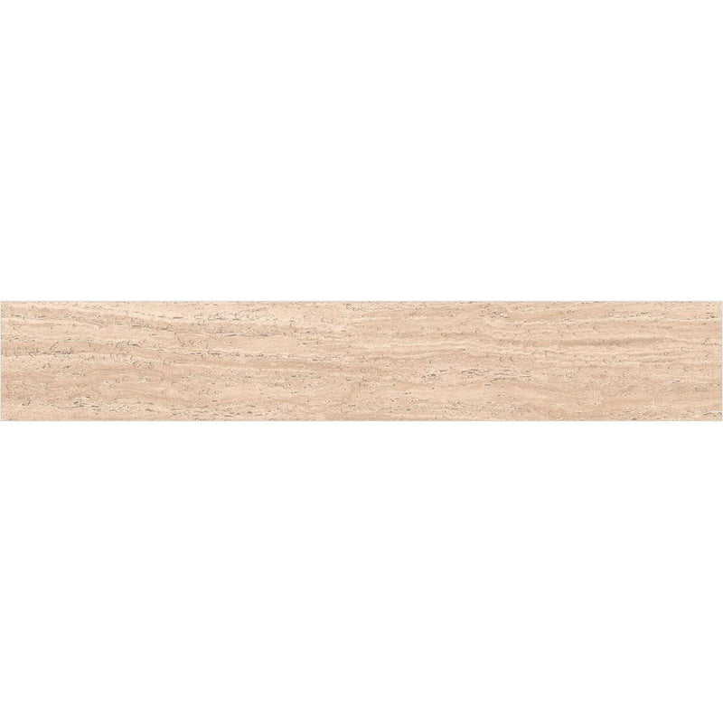 Traverk Rossa 20x120cm Porcelain Wall and Floor Tile (Wood Collection)