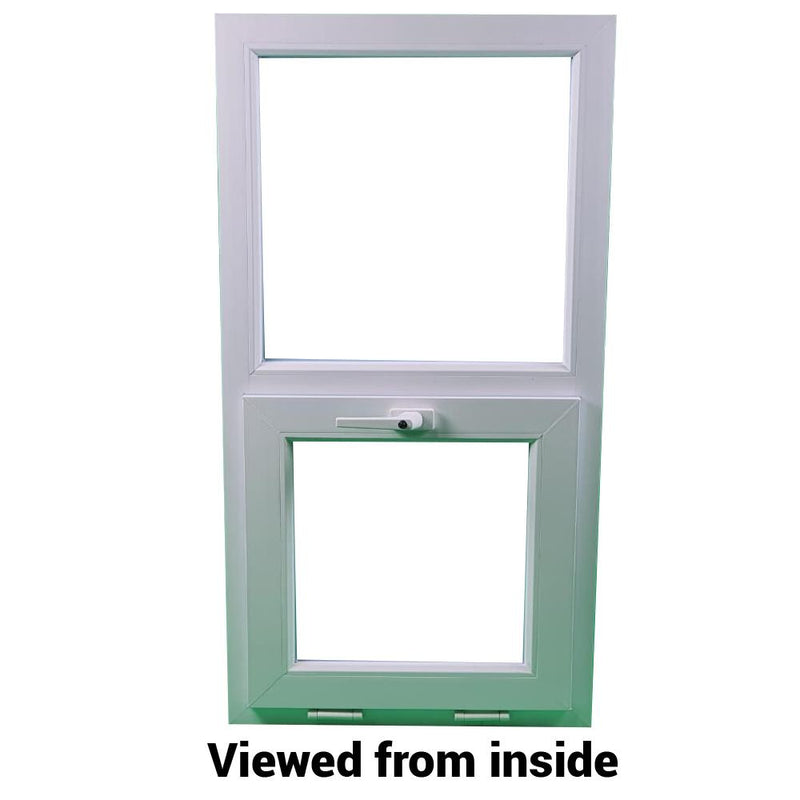 uPVC Top Hung Double Glazed Window Frame and Glass 70mm UK 2 Gasket Seal - Multi Size