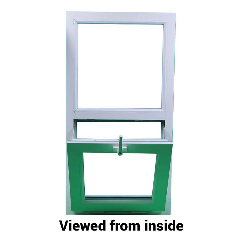 uPVC Top Hung Double Glazed Window Frame and Glass 85mm UK 3 Gasket Seal - Multi Size