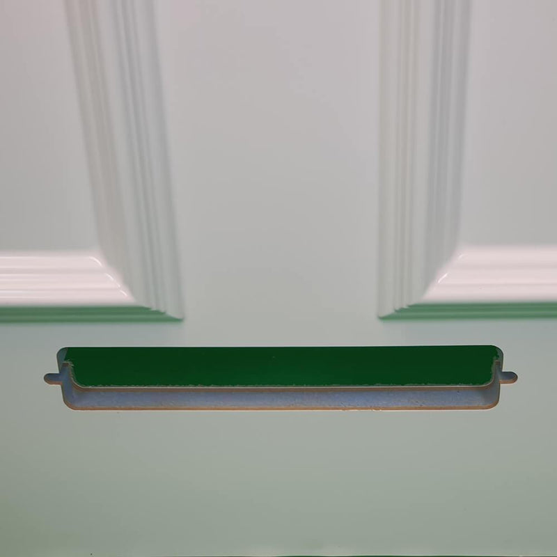 uPVC White Full Door Panel 24mm 870mm x 1970mm - Crispula (BAU 17-3)