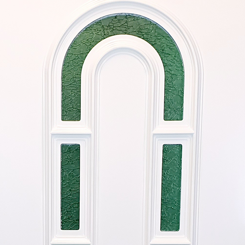 uPVC White Full Door Panel 24mm 870mm x 1970mm - Freesia (BAU 11-2)