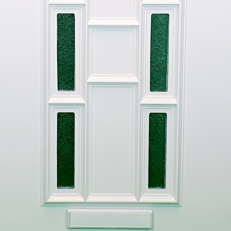 uPVC White Full Door Panel 24mm 870mm x 1970mm - Freesia (BAU 11-2)