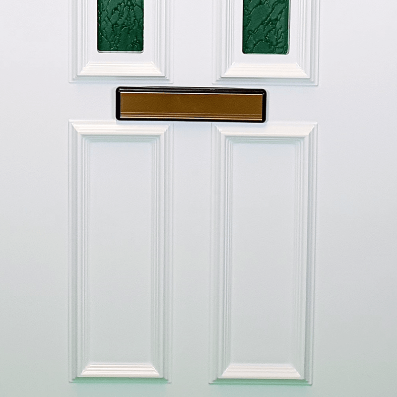 uPVC White Full Door Panel 24mm 870mm x 1970mm - Lobelia (BAU 27)